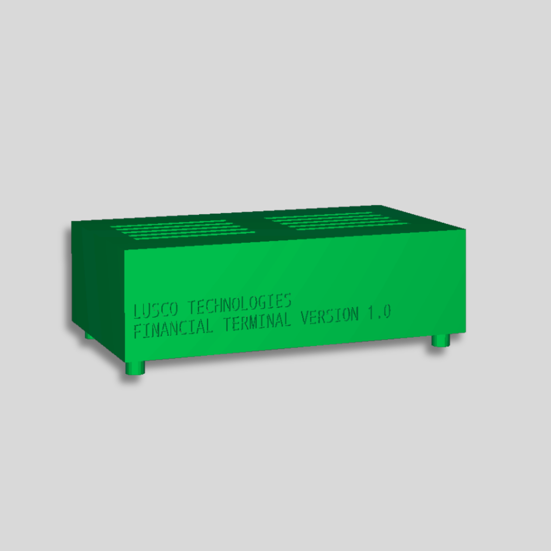 Lusco Financial Terminal in Green